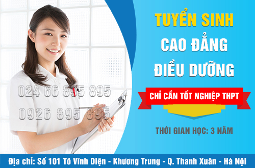 Địa chỉ tuyển sinh Cao đẳng Điều dưỡng tại Hà Nội