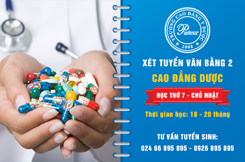 Tuyển sinh văn bằng 2 Cao đẳng Dược học tại Hà Nội