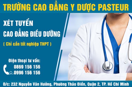 Tuyển sinh Cao đẳng Điều dưỡng tại Hồ Chí Minh năm 2018